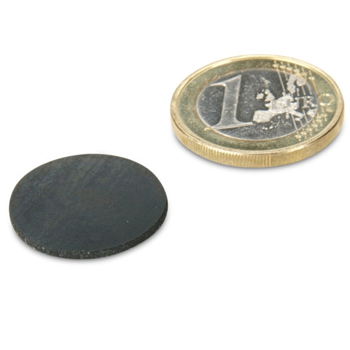 Gummi-Scheibe Ø 20 mm selbstklebend, Schutz von Oberflächen