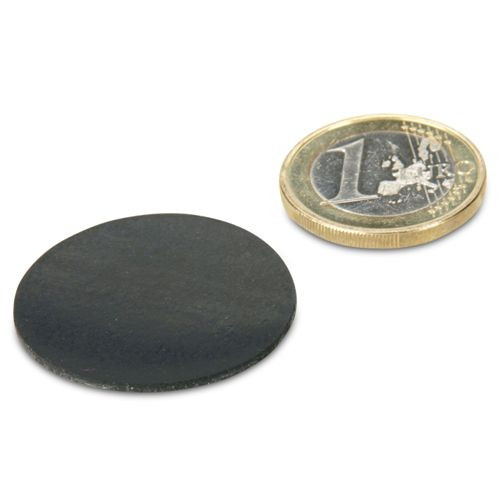 Gummi-Scheibe Ø 30 mm selbstklebend, Schutz von Oberflächen