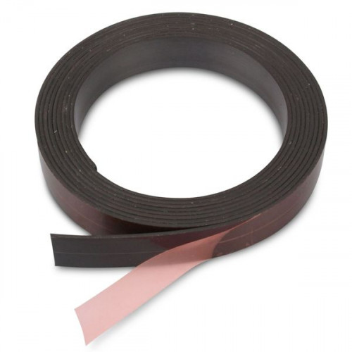 Magnetband einseitig selbstklebend - 19,0 x 1,5 mm Premiumkleber