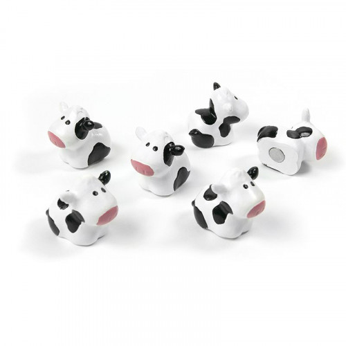 Dekomagnete COW - Set mit 6 Magnet-Kühen