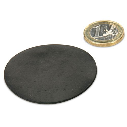 Gummi-Scheibe Ø 50 mm selbstklebend, Schutz von Oberflächen