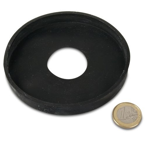 Gummi-Kappe Ø 100 mm mit Loch zum Schutz von Oberflächen