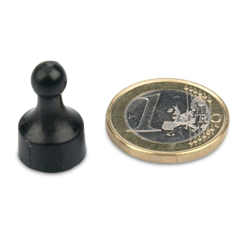 Kleiner Kegelmagnet Ø 12 mm mit Neodym - hält 1,6 kg