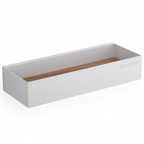 Regalbox magnetisch weiß mit Eiche, Breite 310 mm