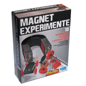 Magnet-Experimentierkasten für 10 spannende Versuche, Magnet Experimente