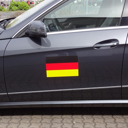 Deutschlandfahne Flagge Magnetfolie Autofahne 300 x 200 mm