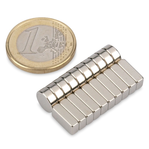 tumundo Mini-Magnete Magnetisch Haftmagnet Farbig Rund Edelstahl