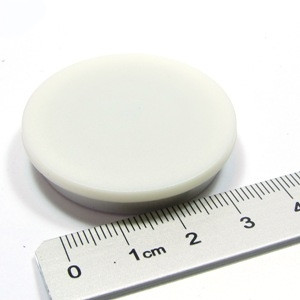 Pinnwandmagnet Ø 40 x 8 mm FERRIT (normale Haftkraft) - hält 1,2 kg
