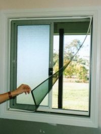Fliegengitter mit Magnetband - bis 150cm Fenster-Breite